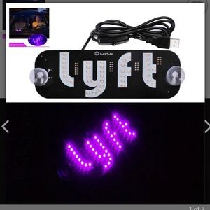 LYFT driver sign